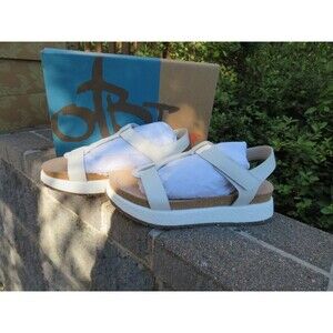 NWT Womens Chamois Brown OTBT Mend Sandals , 6.5